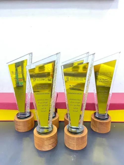 Trophée en Cristal