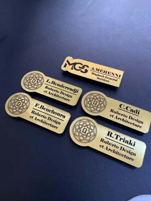 Badges personnalisés