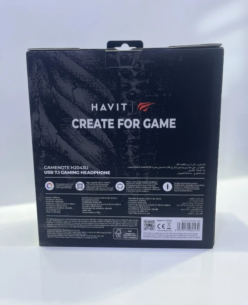 Casque Gaming USB 7.1 HAVIT Gamenote H2043U