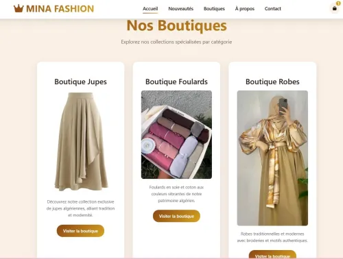 Site web e-commerce 