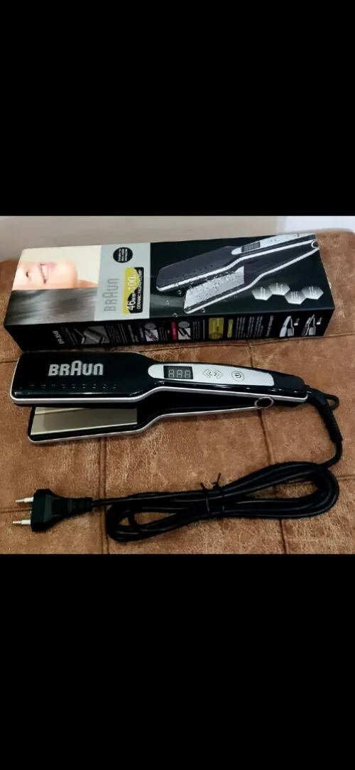 BRAUNE Lisseur a Vapeur Plaque Ceramique Pro