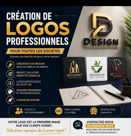 CRÉATION DE LOGOS PROFESSIONNELS