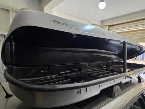 Coffre de toit S450 grande capacité 450L avec clé bonne état 