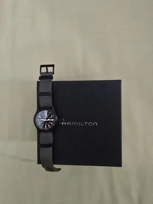 Hamilton Khaki Field black