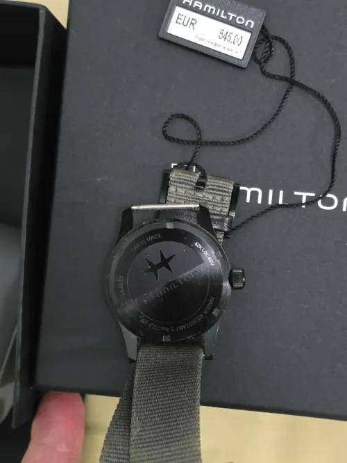 Hamilton Khaki Field black