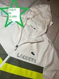 25.000 Da /ORIGINAL LACOSTE PARIS / Gros et Detail /Ensemble 2025-24/