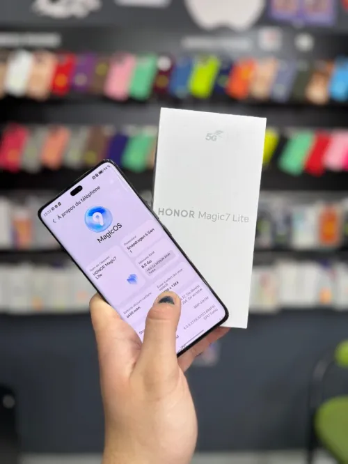 Honor Magic 7 lite 5G 8/256GB état neuf 10/10
