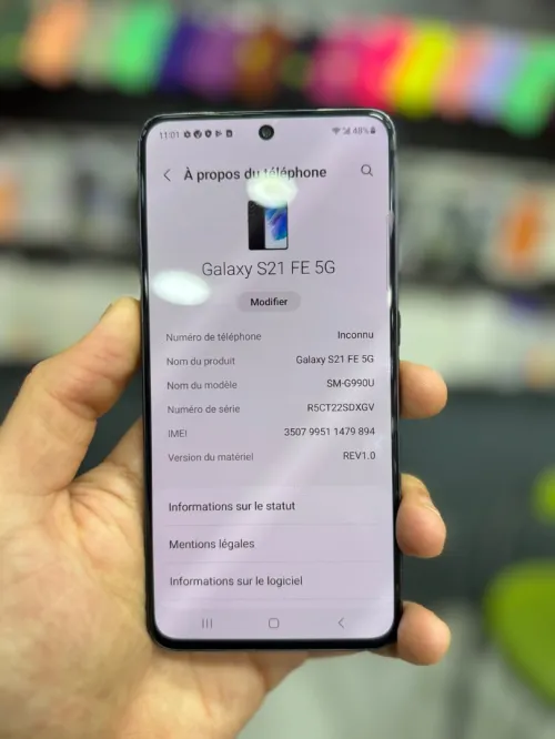 Samsung Galaxy s21FE 5G 1 SIM 6/128