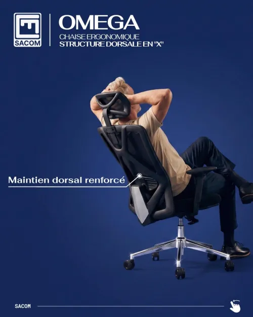 Chaise Ergonomique #Omega