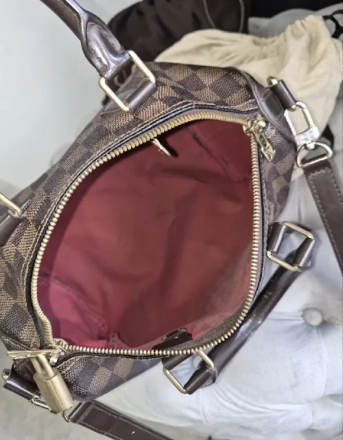 Sac Louis vuitton authentique 25 Damier
