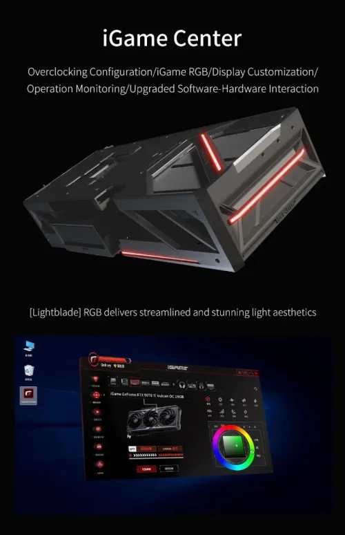 RTX 5070TI 16GB GDDR7 COLORFUL FROM VULCAN HIGH END BRAND GPU