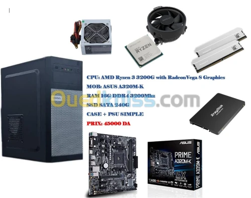 Config. Ryzen 3 3200G
