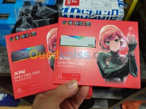 XPG DDR4 D50 RGB 16GB (2x8GB) 3200MHz