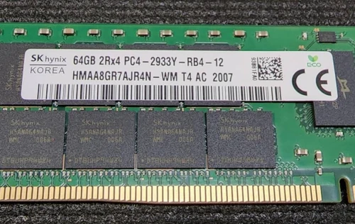 Ram ddr4 ECC 64gb  pour serveur et workstation dell