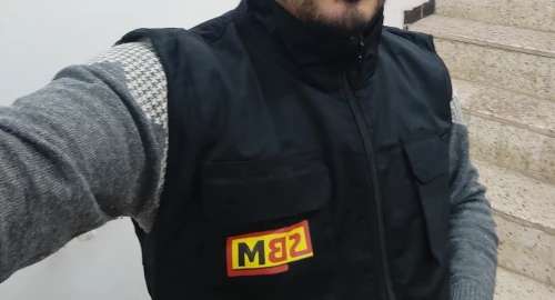Gilet pour la sérigraphie