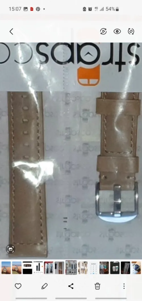 Bracelet nato et cuir 