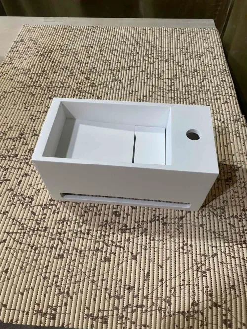 Lave-mains en Corian 