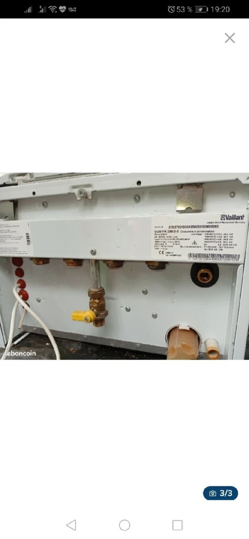 Chaudière à Gaz 24 vaillant 