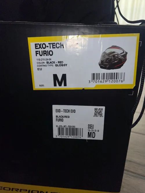 Casque scorpion exo tech evo