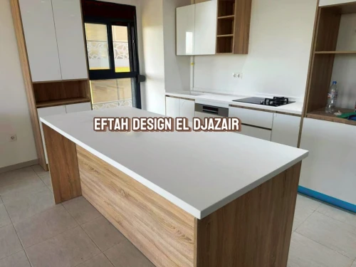 Plan de travail cuisine en Corian