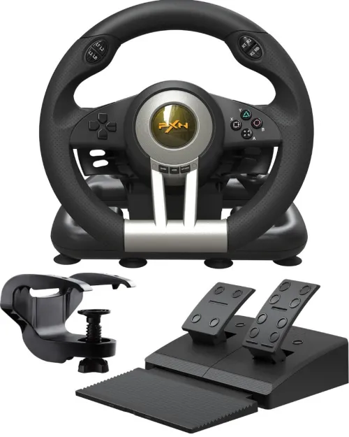 PXN V3 Pro Volant de Jeu avec Pédales