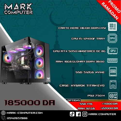 I5-12400F + RTX 5050