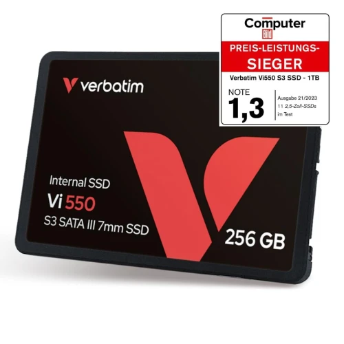 SSD 256GB VERBATIM VI550 S3 (En configuration seulement)