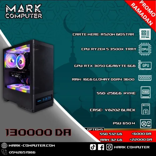 RYZEN 5 3500X + RTX 3050