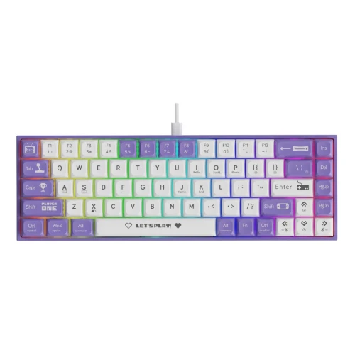 AJAZZ AK680 PURPLE SWITCH Mecanique