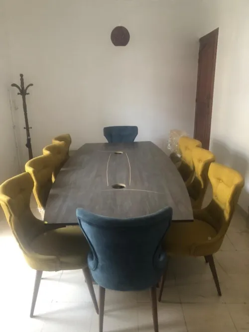 Chaises coussins