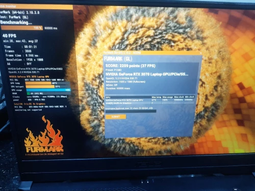 ASUS F15 RTX 3070