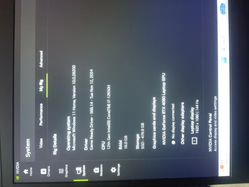 Laptop gamer MSI Thin