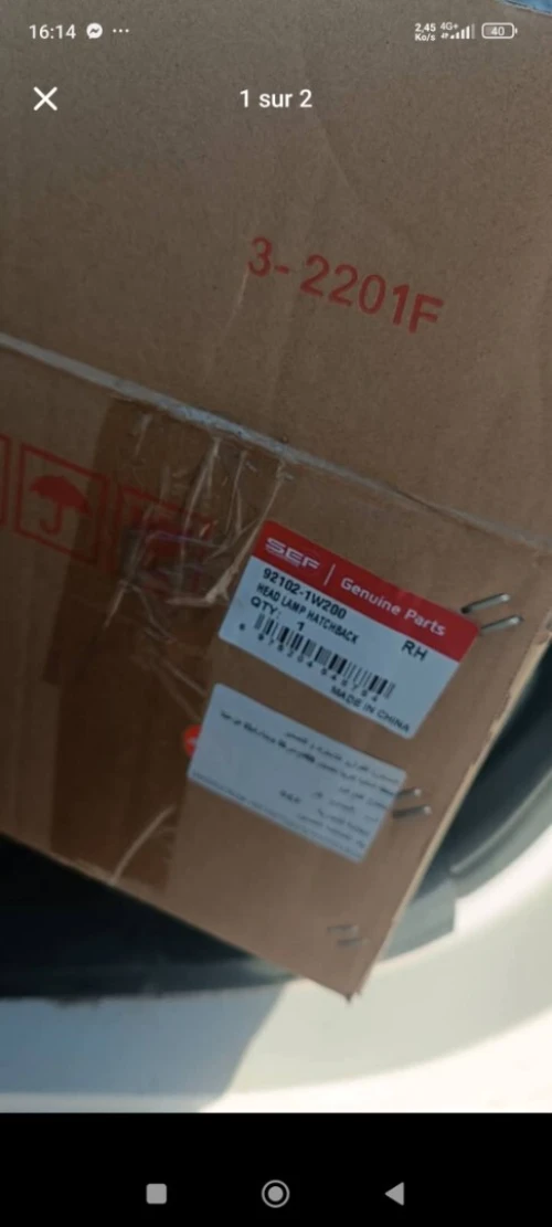 Phare kia rio 4