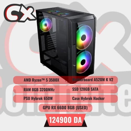 BUILD Config Gaming RX 6600 8GB