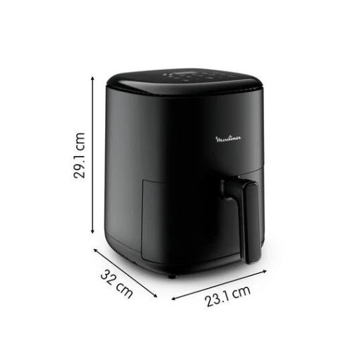 Friteuse Air Fryer Moulinex sans huile 3L 1300W à air - 10 Programmes Tactile - Easy Fry Compact