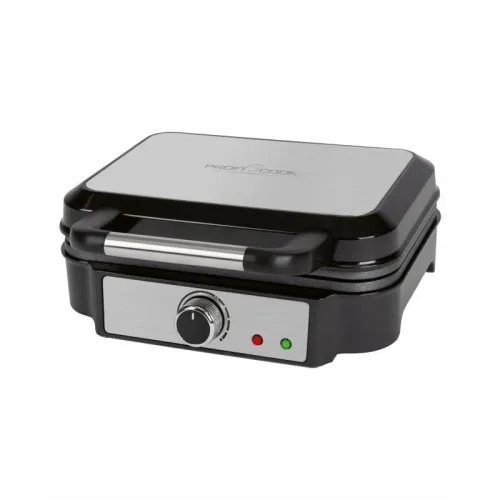 Gaufrier Proficook pour 2 Gaufres 1000W Inox - Machine a Gaufres - PCWA1240