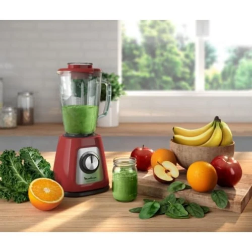 Blender Mixeur Moulinex Blendforce 800W 1.75L En Verre 2 vitesses Fonction Ice Crush - خلاط كهربائي
