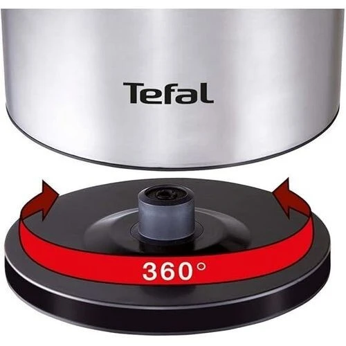 Bouilloire Electrique Sans Fil - 1.7L 2400W Avec Filtre Tefal - غلاية كهربائية 
