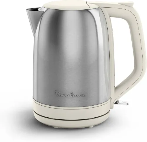 Bouilloire Électrique Moulinex Subito Plus 1.7L 2000W Sans Fil Inox - Indicateur 1 Tasse