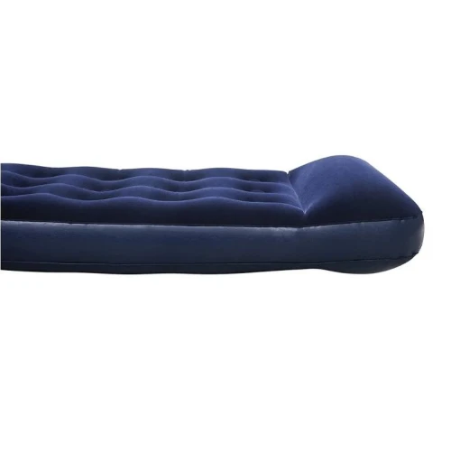 Matelas Gonflable 1 place avec oreiller et pompe intégrée 185x76x28cm - Camping et Plage - Bestway