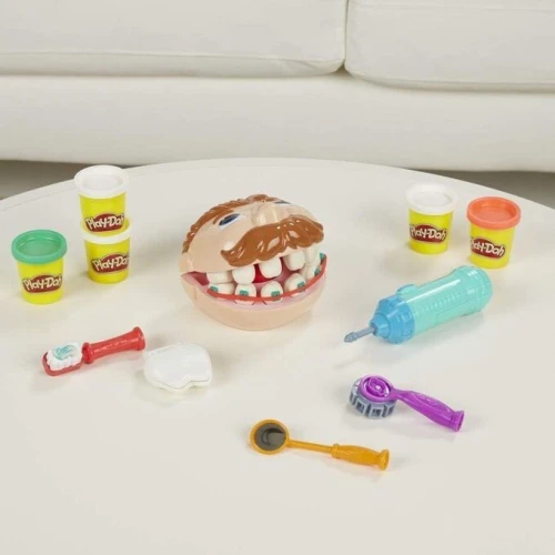 Play Doh Set de Pate a Modeler Doctor Drill and Fill avec 5 pots - Cadeau pour enfants