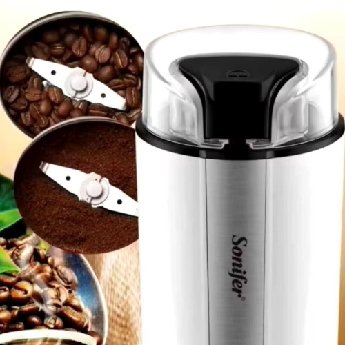 Moulin À Café Et Épices Électrique Sonifer - 200W Lames Inox 50g - مطحنة القهوة و التوابل
