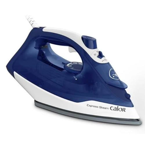 Fer à Repasser à Vapeur Calor 2400W 270 mL avec Fonction Pressing de 130 g/min - Express Steam FV2848C0