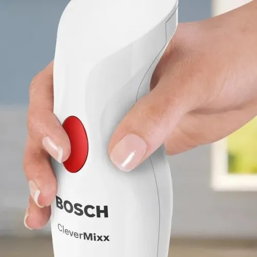 Bras Mixeur Plongeant BOSCH 400W Inox 4 lames - CleverMixx MSM24100 - Made In Slovenia