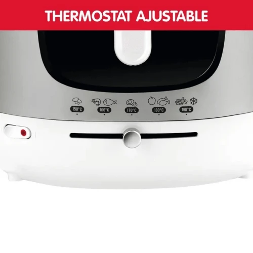 Friteuse à Huile avec Panier XXL Moulinex Mega Fryer 2KG 3.3L 2100W Inox - قلاية كهربائية بالزيت