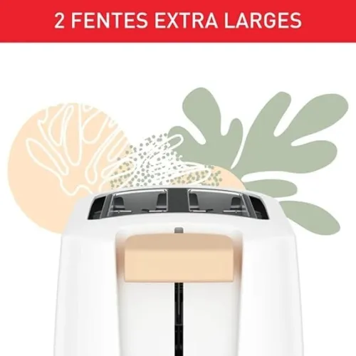 Grille Pain Electrique Tefal Double Fentes 850 W - Cocoon TT165010