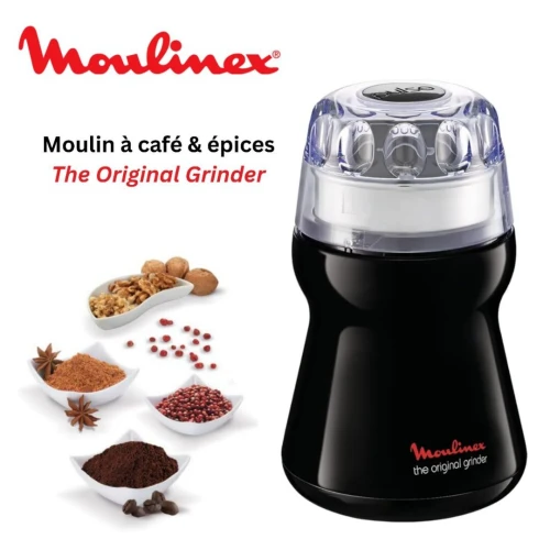 Moulin Moulinex à Café et Épices 180W 50gr - Moulinex The Original Grinder - مطحنة توابل و قهوة