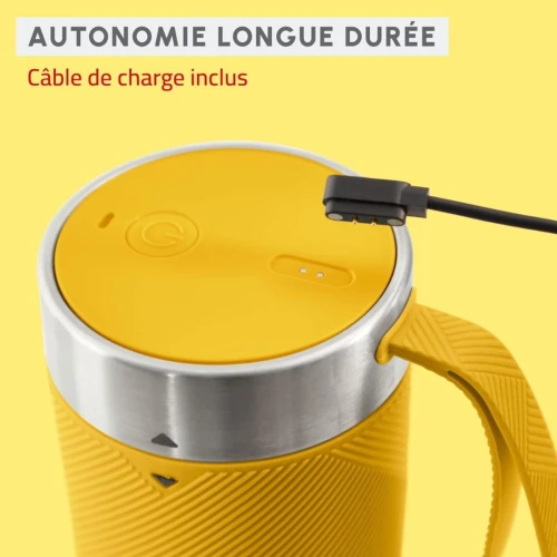 Blender Mixeur Portable Moulinex Lightmix 300mL 50W Sans Fil - Rechargeable USB