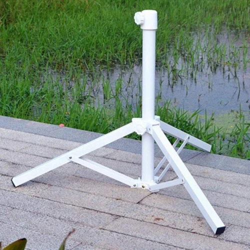 Support De Parasol trépied Pliable en Metal pour Terasse