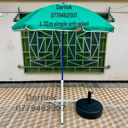 Parasol 1.70m simple anti-soleil de plage - مظلة بحر باراسول